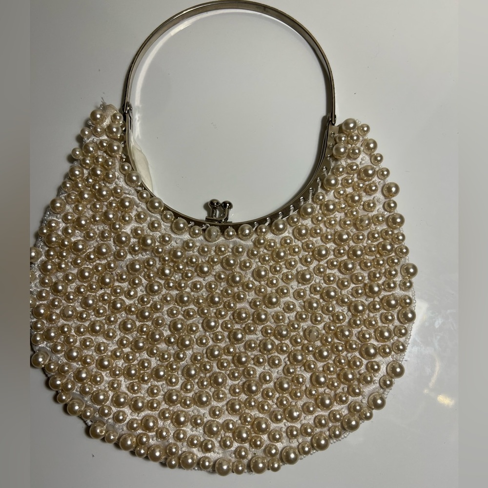 Vintage Pearl Evening Purse